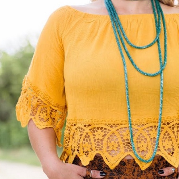 Crochet Crop Top - Picture 6 of 6